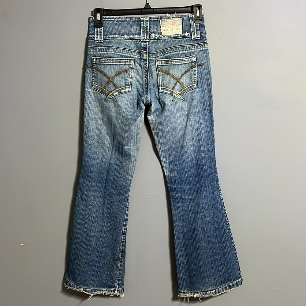 Z. Cavaricci vintage blue jeans size 9 (28 waist) rare find - Picture 2 of 14